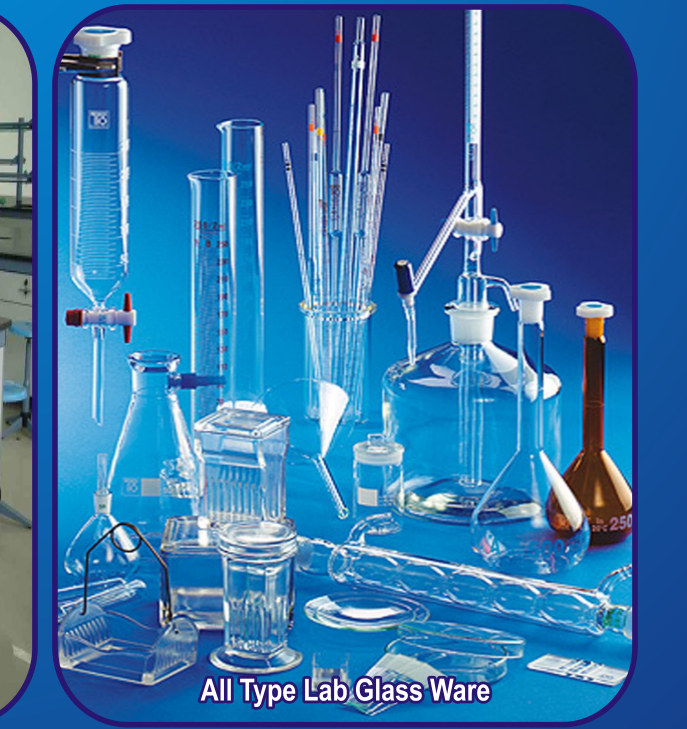 All Types of Lab Glassware
